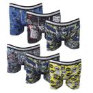 Kit 6 Cuecas Conforto Masculino Modelo Boxer Moda Íntima