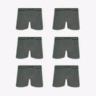 Kit 6 Cuecas Lupo Boxer Fio Texturizado a Ar 00733-004