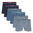 Kit 6 Cuecas Lupo Plus Size Boxer Microfibra Sem Costura Box Tamanho:XGCor:Sortidas Kit 6 Cuecas Lupo Plus Size Boxer Microfibra Sem Costura Box Tamanho:XGCor:Sortidas
