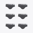 Kit 6 Cuecas Lupo Slip Microfibra Sem Costura 00691-106