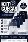 Kit 6 Cuecas Masculinas Box Microfibra Polo Wear