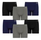Kit 6 Cuecas Plus Size Sem Costura Macia Kit 6 Cuecas Plus Size Sem Costura Macia