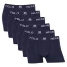 Kit 6 Cuecas Polo Wear Menino Infantil Sem Costura Lisa