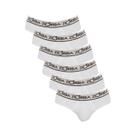 Kit 6 Cuecas Zorba Slip Plus 716 Branco - GG Kit 6 Cuecas Zorba Slip Plus 716 Branco - GG