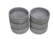 Kit 6 Cumbucas de Pedra Sabão 300ml Mantém o Calor