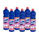 Kit 6 Desinfetantes Vim Multiuso Cloro Gel Lavanda 700ml