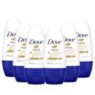 Kit 6 Desodorante Antitranspirante Roll-on Dove Original 50ml