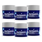 Kit 6 desodorante creme herbissimo bioprotect cedro antitranspirante 55g