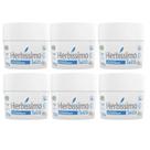 Kit 6 Desodorante Creme Talco Herbíssimo 55G - Dana