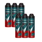 Kit 6 Desodorante Rexona Antibacterial Protection Men Aerosol Antitranspirante 72h 150ml Kit 6 Desodorante Rexona Antibacterial Protection Men Aerosol Antitranspirante 72h 150ml