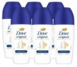 kit 6 Desodorante Rollon Antitranspirante Dove Original 50ML