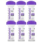 Kit 6 Desodorante Twist Creme Lavanda Herbíssimo 45G - Dana