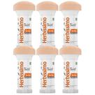 Kit 6 Desodorante Twist Creme Vanilla Herbíssimo 45G - Dana