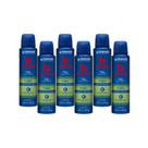 Kit 6 Desodorantes Antitranspirante Bozzano Aerossol 150ml