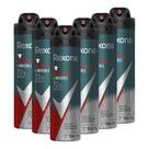 Kit 6 Desodorantes Rexona Men Motionsense Antitranspirante Aerossol Antibacterial e Invisible 150ml Kit 6 Desodorantes Rexona Men Motionsense Antitranspirante Aerossol Antibacterial e Invisible 150ml