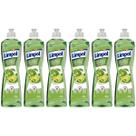 Kit 6 Detergente Gel Concentrado Limão e Verbena 400ml