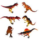 Kit 6 Dinossauros brinquedo Infantil Divertido Jurassic Kit 6 Dinossauros brinquedo Infantil Divertido Jurassic