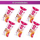 Kit 6 Discos de Algodão 50 ou 100 unidades Nathy Toque Suave Limpeza de Pele