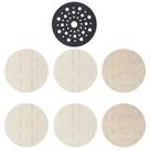 Kit 6 Discos de Lixa 2xG80 2xG120 2xG180 Com Suporte 5 POL BOSCH