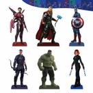 Kit 6 Displays de Chão 45cm MDF 3mm - Vingadores