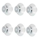 Kit 6 Dispositivo De Nível Slim Fibra Astralpool Cano 50 Mm