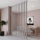 Kit 6 Divisórias de ambiente Wpc 270cm X 10cm X 3,5cm Formaco Decor