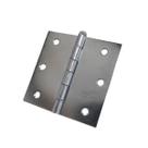 Kit 6 Dobradiça Zincada Porta / Janela Pino Solto Real 3x3"