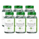 Kit 6 Drenazil Original Reduz Região Abdominal 360 Caps