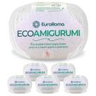 Kit 6 Ecoamigurumi Euroroma Linha Amigurumi Cores Fio Macio Kit 6 Ecoamigurumi Euroroma Linha Amigurumi Cores Fio Macio