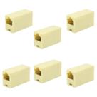 Kit 6 Emenda Rj45 8x8 Cat5 Cat6 1 Gbps Emenda Cabo De Rede