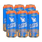 Kit 6 Energético Flying Horse Manga Juice Liberte 473ml