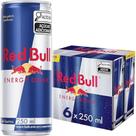 Kit 6 Energético Red Bull Energy Drink 250ml Cada