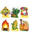 Kit 6 Enfeite de Mesa Festa Junina Arraiá São João Decoração