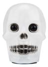 Kit 6 Enfeites Mini Caveira Cranio Led Halloween