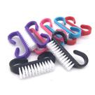 Kit 6 Escova Manicure Limpa Escovinha Tira Pó Das Unhas Gel