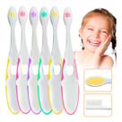 Kit 6 Escovas De Dente Infantil Ultra Macia Coração Kids