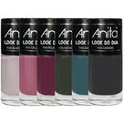 Kit 6 Esmaltes Coleção Look do Dia 10ml Anita