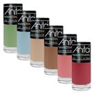 Kit 6 Esmaltes Coleção Rio 10ml Anita