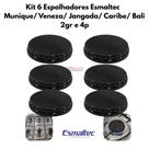 Kit 6 Espalhadores dos Fogões Esmaltec - Munique/ Veneza/ Jangada/ Caribe/ Bali - 2gr E 4p