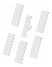 Kit 6 Espatula Decorativa De Bolo Profissional 6 Modelos Kit 6 Espatula Decorativa De Bolo Profissional 6 Modelos