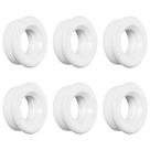 Kit 6 Espude para Ligacao de Vaso Sanitario Tigre PVC Branco Kit 6 Espude para Ligacao de Vaso Sanitario Tigre PVC Branco