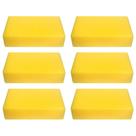Kit 6 Espuma Para Massa Fina Compel Acabamento Liso Parede Ferramenta Profissional Construção Civil
