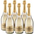 Kit 6 Espumante Garibaldi Moscato Sem Álcool 750ml