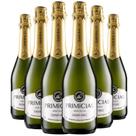Kit 6 Espumante Garibaldi Primícias Demi Sec Branco 660ml