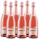 Kit 6 Espumante Garibaldi Vero Brut Rosé 750ml
