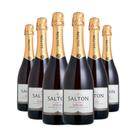 Kit 6 Espumante Salton Demi Sec 750ml