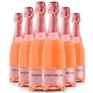 Kit 6 Espumante Stefanello Brut Rosé 750ml