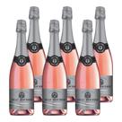 Kit 6 Espumantes Beau Rocher Brut Rosé França 750ml