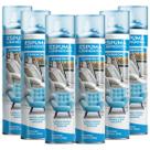 Kit 6 Espumas Mágica Carro, Casa Tenis Multiuso Para Limpeza Geral Spray Aerossol 400ml
