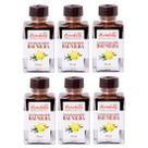 Kit 6 Extrato Natural de Baunilha Bombay 30ml